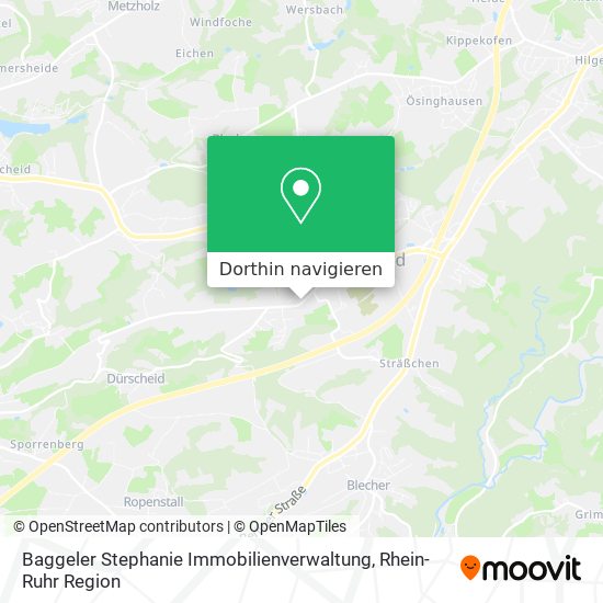 Baggeler Stephanie Immobilienverwaltung Karte