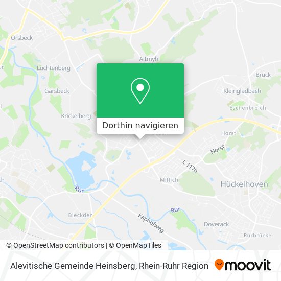 Alevitische Gemeinde Heinsberg Karte