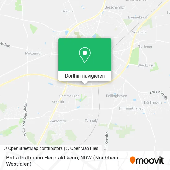 Britta Püttmann Heilpraktikerin Karte