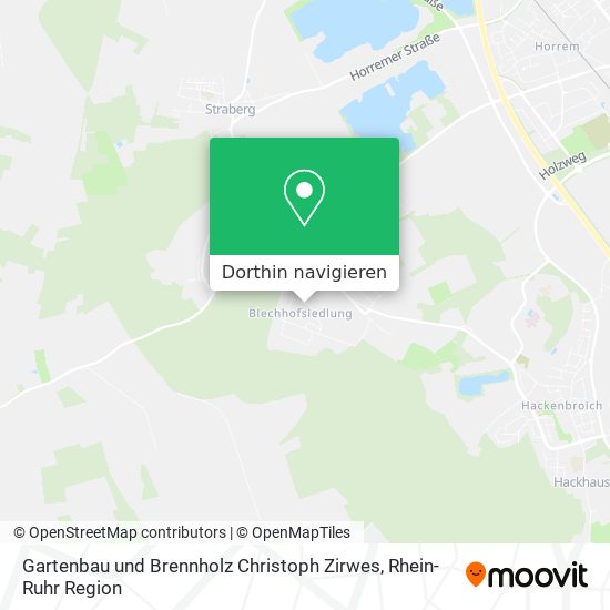 Gartenbau und Brennholz Christoph Zirwes Karte