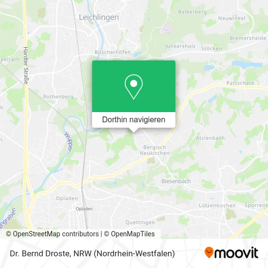 Dr. Bernd Droste Karte