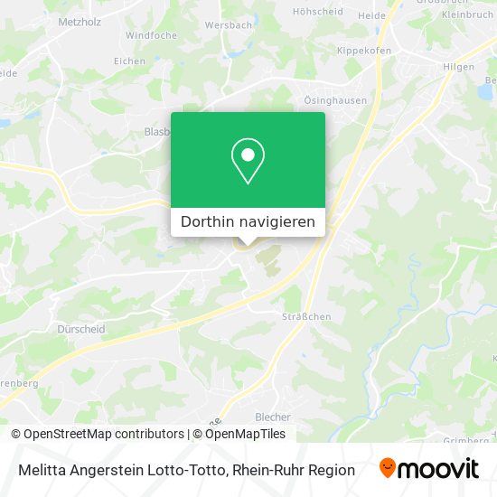 Melitta Angerstein Lotto-Totto Karte