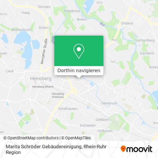 Marita Schröder Gebäudereinigung Karte