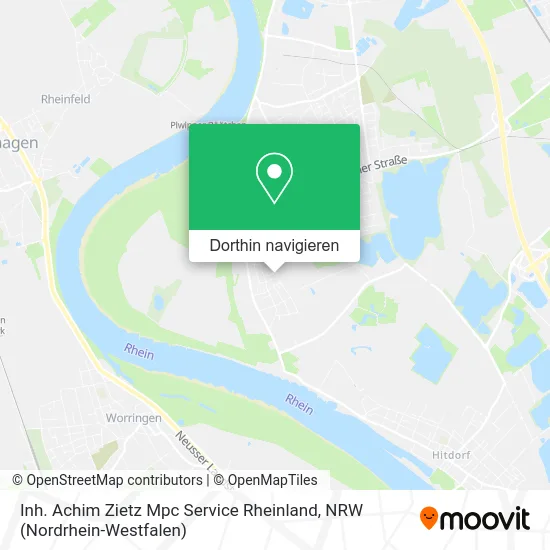 Inh. Achim Zietz Mpc Service Rheinland Karte