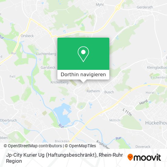 Jp-City Kurier Ug (Haftungsbeschränkt) Karte