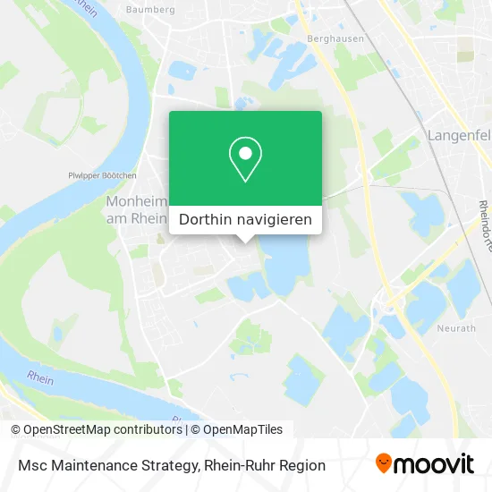 Msc Maintenance Strategy Karte