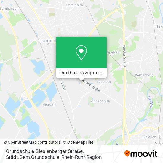 Grundschule Gieslenberger Straße, Städt.Gem.Grundschule Karte