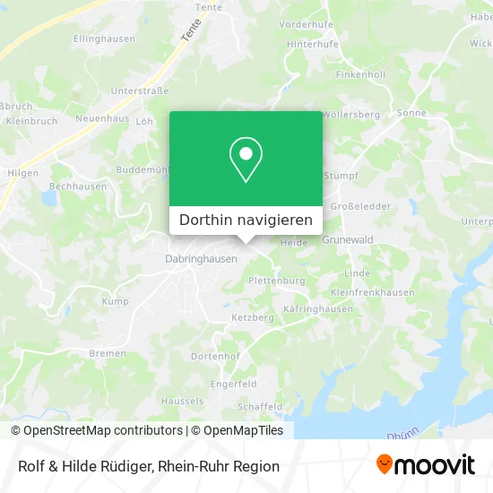 Rolf & Hilde Rüdiger Karte