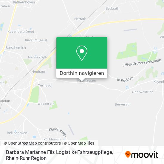 Barbara Marianne Fils Logistik+Fahrzeugpflege Karte