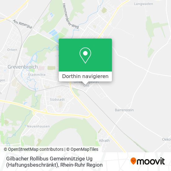 Gilbacher Rollibus Gemeinnützige Ug (Haftungsbeschränkt) Karte