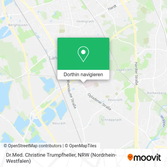 Dr.Med. Christine Trumpfheller Karte