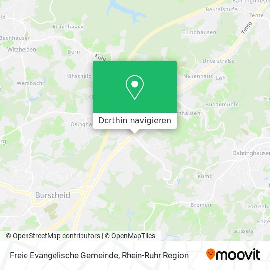 Freie Evangelische Gemeinde Karte