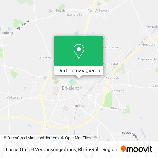 Lucas GmbH Verpackungsdruck Karte