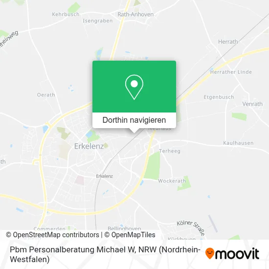 Pbm Personalberatung Michael W Karte