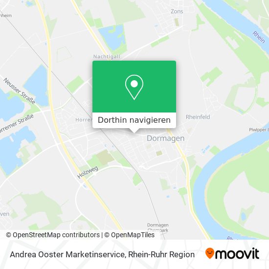Andrea Ooster Marketinservice Karte