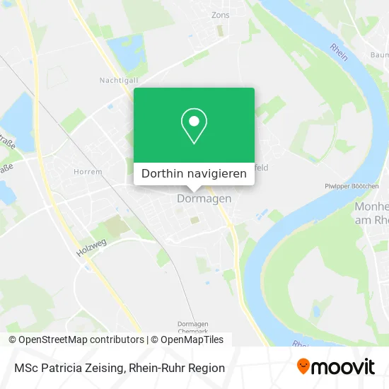 MSc Patricia Zeising Karte