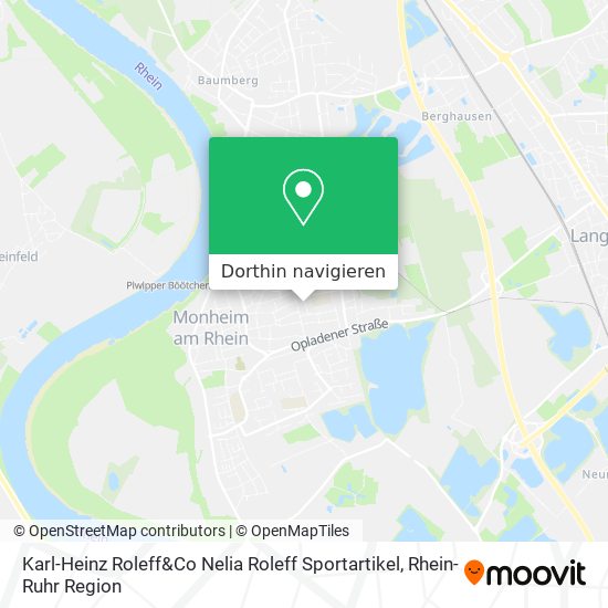 Karl-Heinz Roleff&Co Nelia Roleff Sportartikel Karte