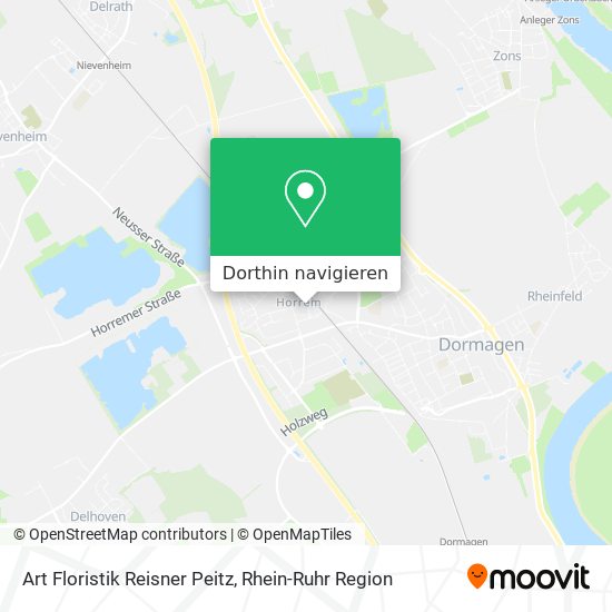 Art Floristik Reisner Peitz Karte