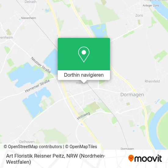 Art Floristik Reisner Peitz Karte