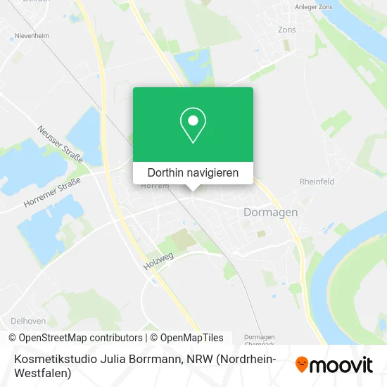 Kosmetikstudio Julia Borrmann Karte