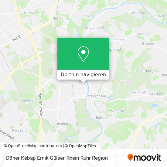 Döner Kebap Emik Gülser Karte