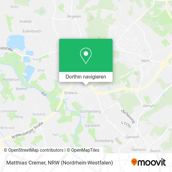 Matthias Cremer Karte