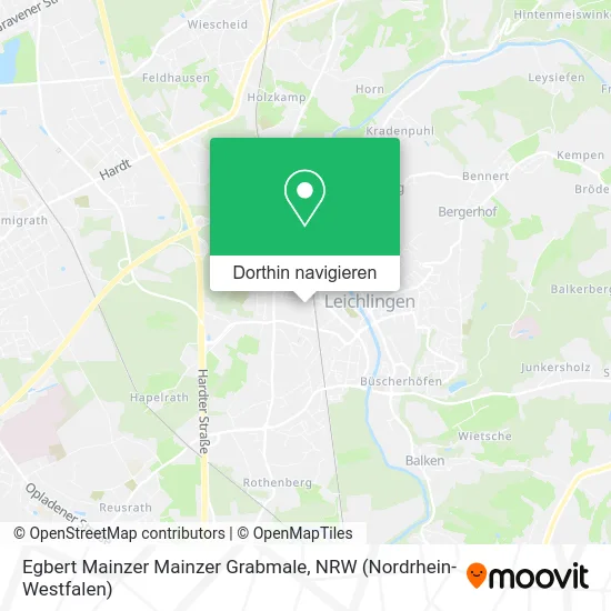 Egbert Mainzer Mainzer Grabmale Karte