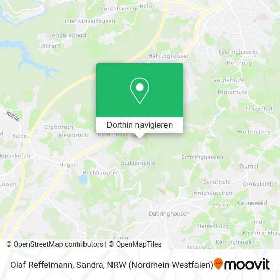 Olaf Reffelmann, Sandra Karte