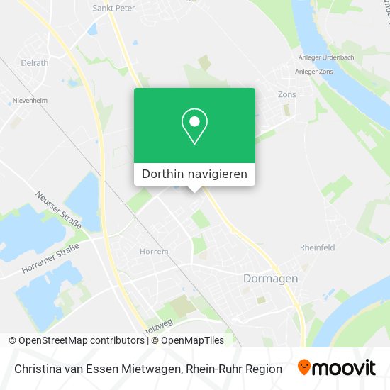 Christina van Essen Mietwagen Karte