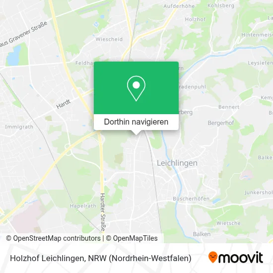 Holzhof Leichlingen Karte