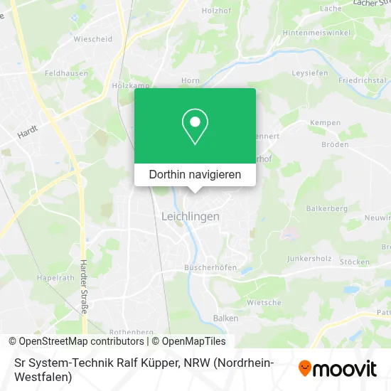 Sr System-Technik Ralf Küpper Karte