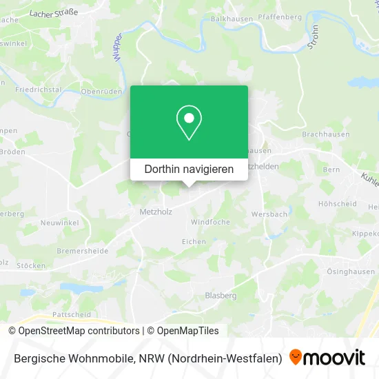 Bergische Wohnmobile Karte