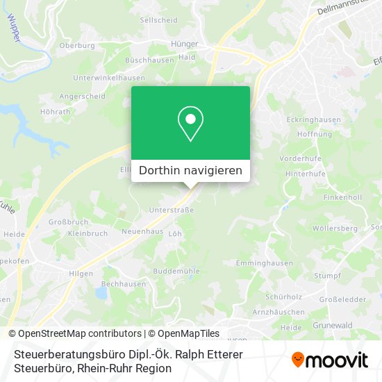 Steuerberatungsbüro Dipl.-Ök. Ralph Etterer Steuerbüro Karte