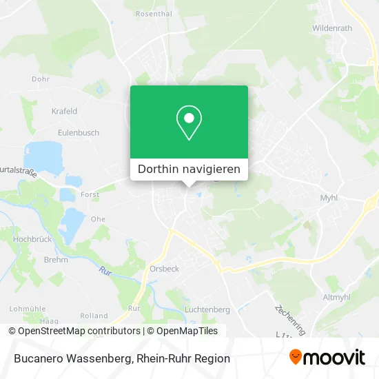 Bucanero Wassenberg Karte