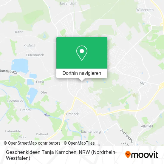 Geschenkideen Tanja Kamchen Karte