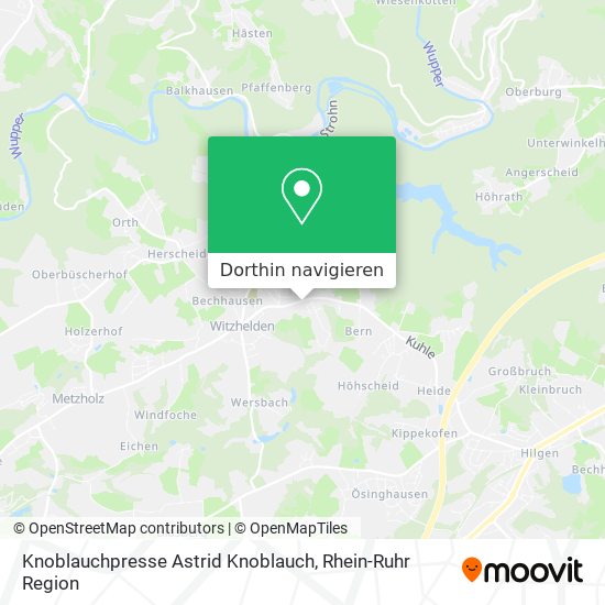 Knoblauchpresse Astrid Knoblauch Karte