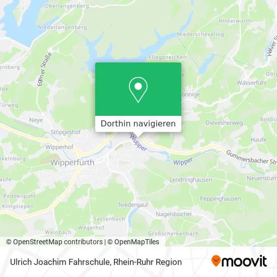 Ulrich Joachim Fahrschule Karte