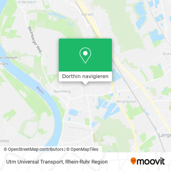 Utm Universal Transport Karte