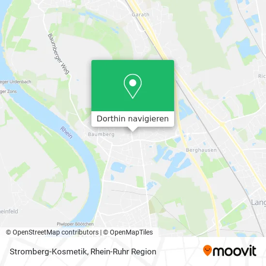 Stromberg-Kosmetik Karte