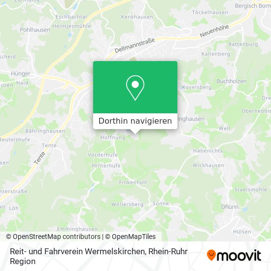 Reit- und Fahrverein Wermelskirchen Karte