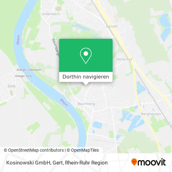 Kosinowski GmbH, Gert Karte