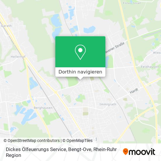 Dickes Ölfeuerungs Service, Bengt-Ove Karte