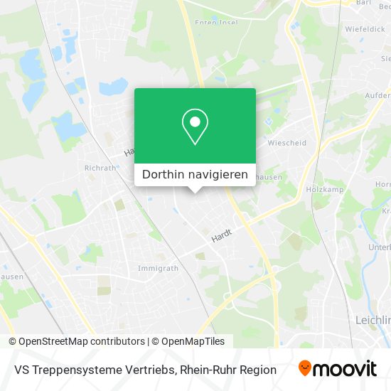 VS Treppensysteme Vertriebs Karte