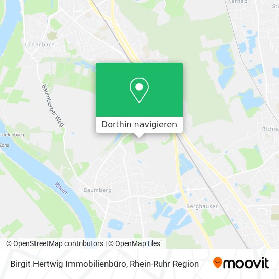 Birgit Hertwig Immobilienbüro Karte