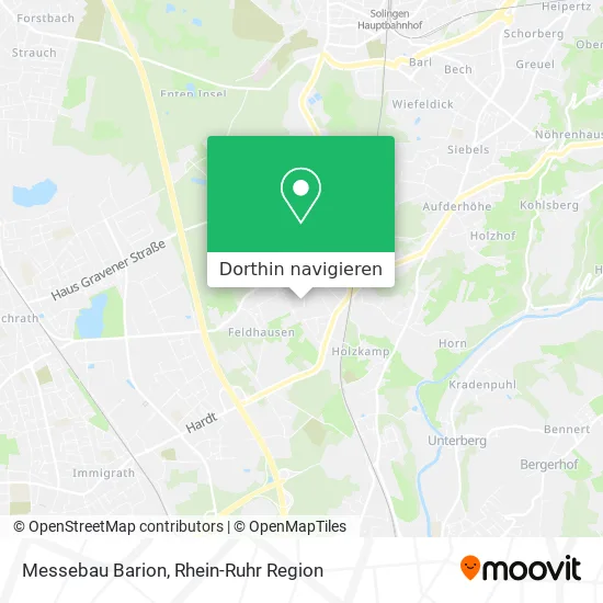 Messebau Barion Karte