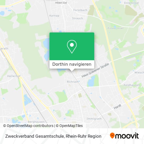 Zweckverband Gesamtschule Karte