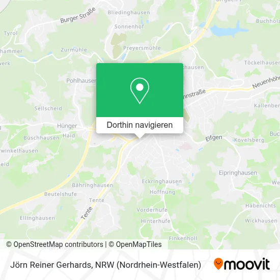 Jörn Reiner Gerhards Karte