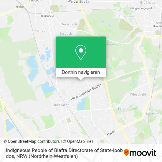 Indigneous People of Biafra Directorate of State-Ipob dos Karte