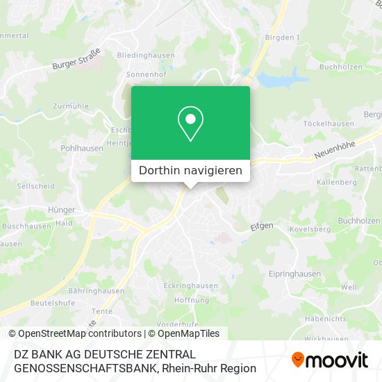 DZ BANK AG DEUTSCHE ZENTRAL GENOSSENSCHAFTSBANK Karte
