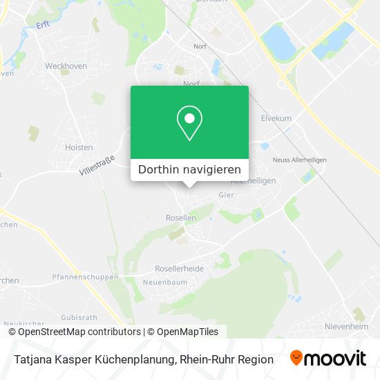 Tatjana Kasper Küchenplanung Karte